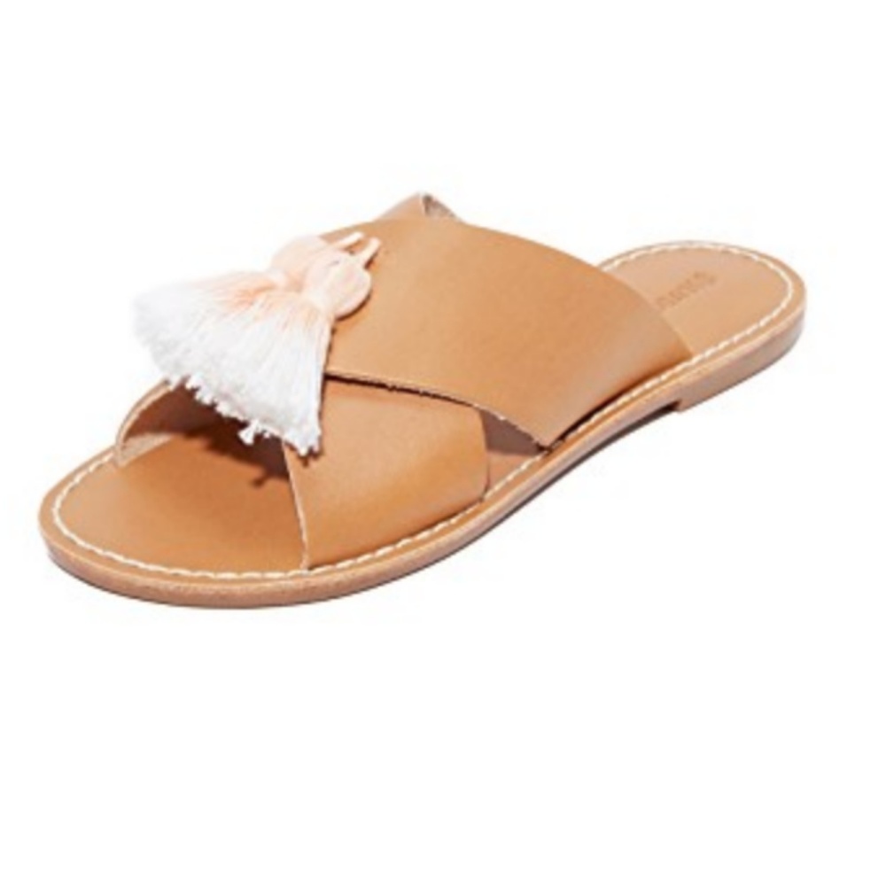 Soludos Tassel Crisscross Sandals
